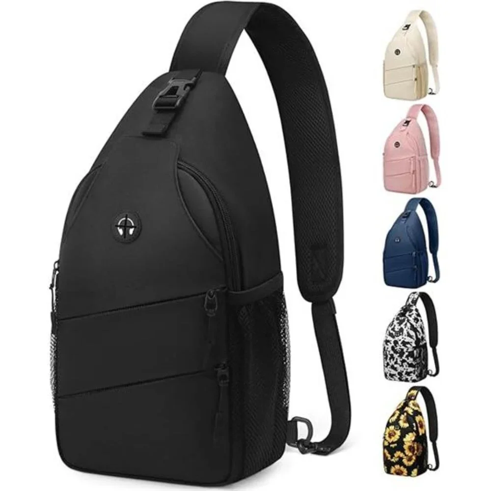 Crossbody Bags for Women Men Trendy Sling Bag Bakpack Casual Chest Bag